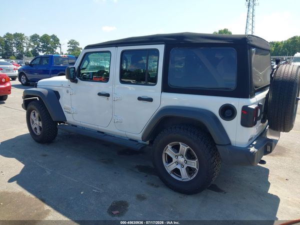 2019 JEEP WRANGLER UNLIMITED SPORT S 4X4
