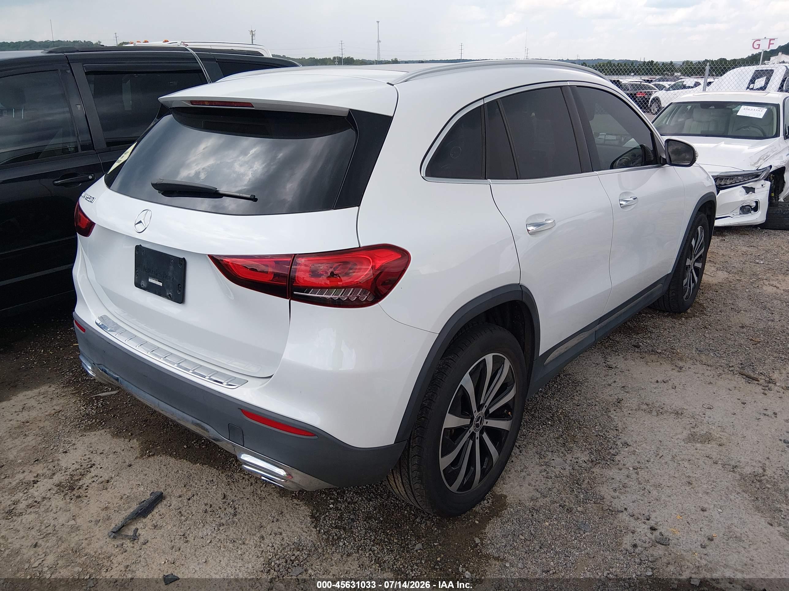 2021 MERCEDES-BENZ GLA 250 GLA250