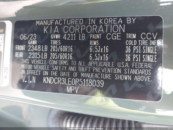 2023 KIA NIRO EX