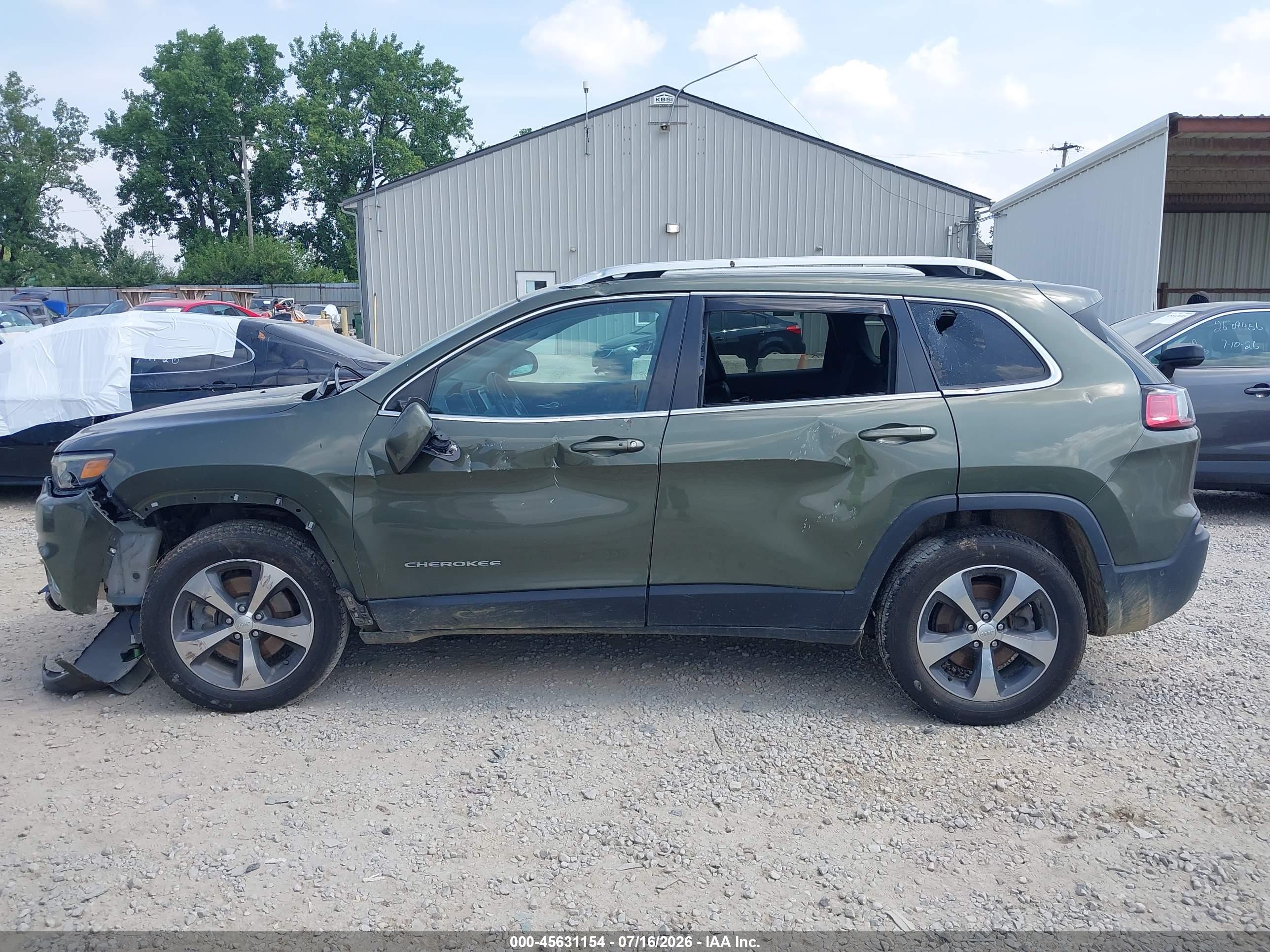 2019 JEEP CHEROKEE LIMITED 4X4