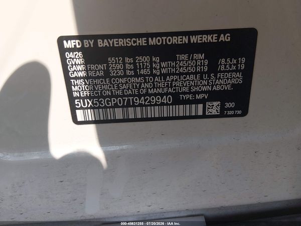 2026 BMW X3 30 XDRIVE