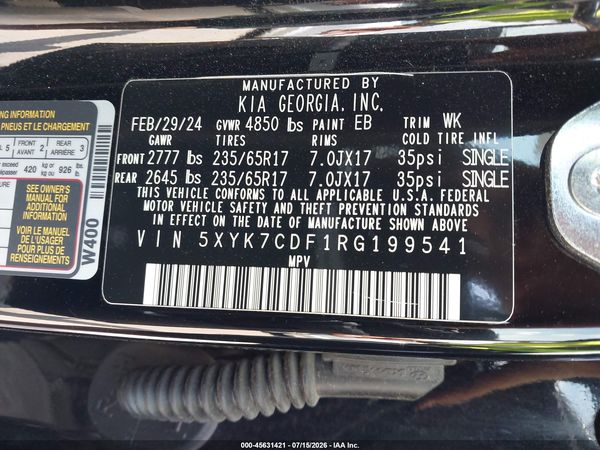 2024 KIA SPORTAGE X-PRO PRESTIGE
