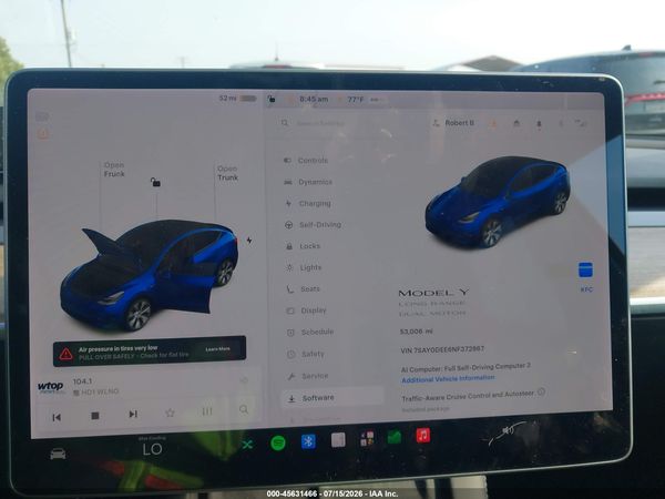 2022 TESLA MODEL Y