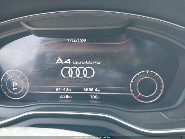 2018 AUDI A4 2.0T PREMIUM