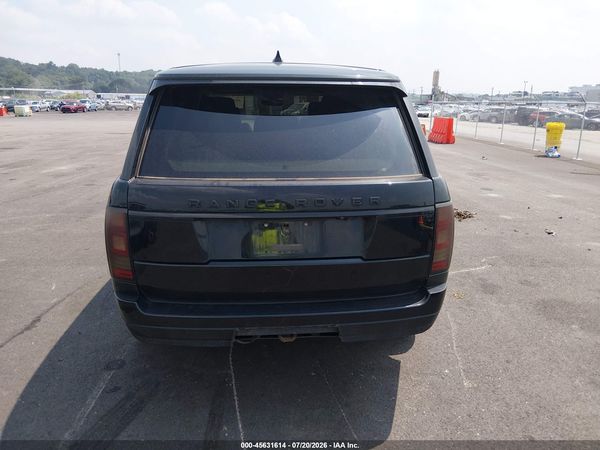 2017 LAND ROVER RANGE ROVER