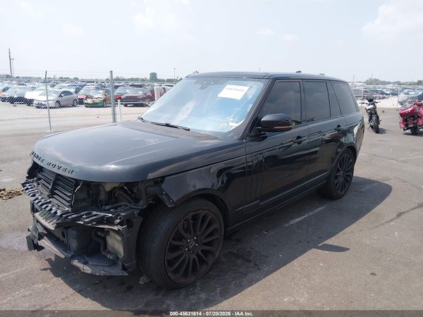 2017 LAND ROVER RANGE ROVER