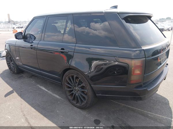 2017 LAND ROVER RANGE ROVER