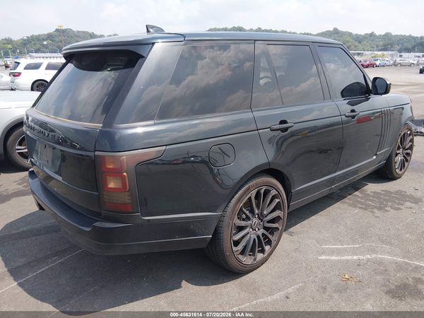 2017 LAND ROVER RANGE ROVER