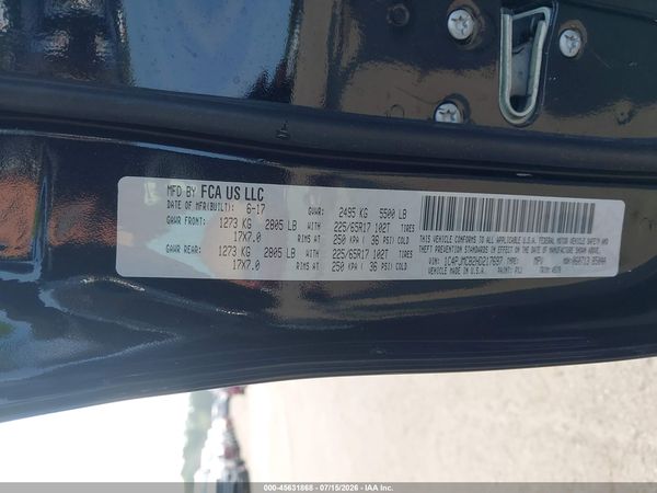 2017 JEEP CHEROKEE LATITUDE