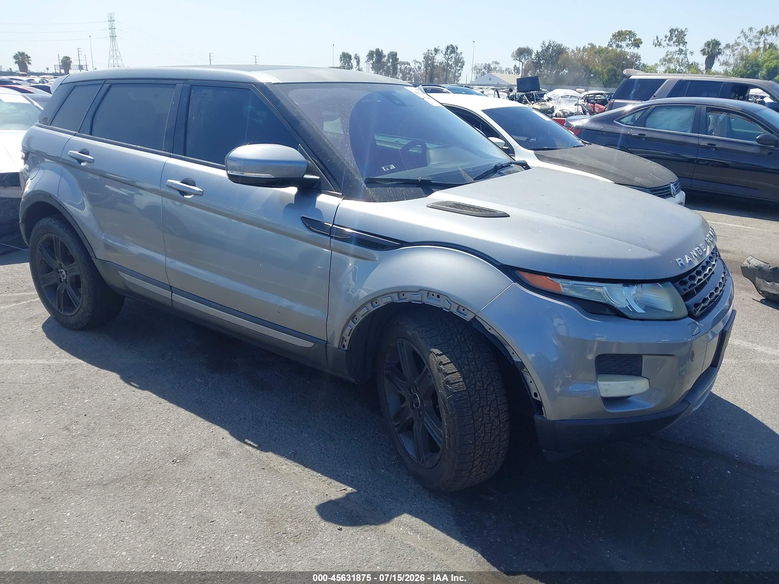 2012 LAND ROVER RANGE ROVER EVOQUE PURE PLUS