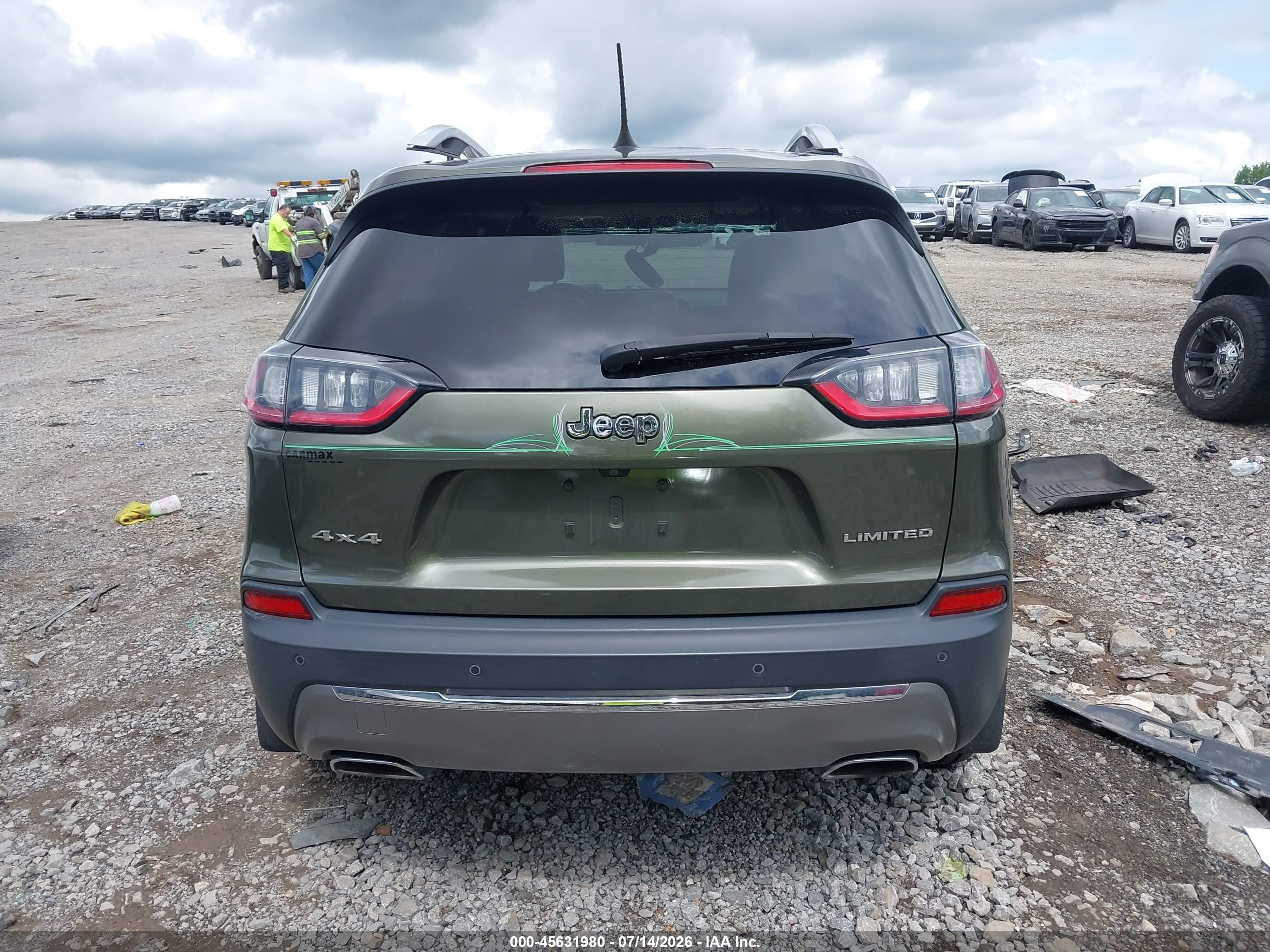 2019 JEEP CHEROKEE LIMITED 4X4