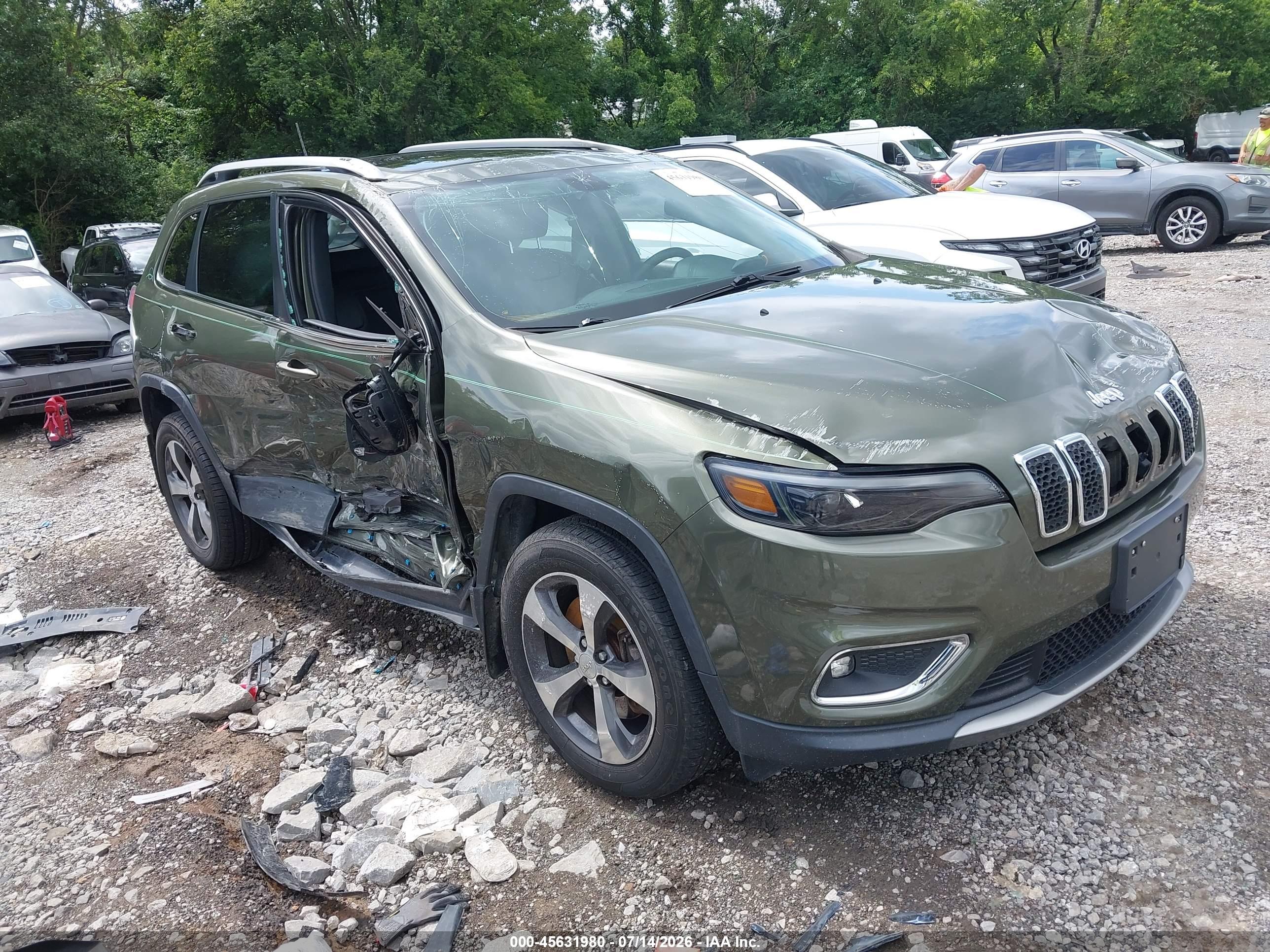 2019 JEEP CHEROKEE LIMITED 4X4