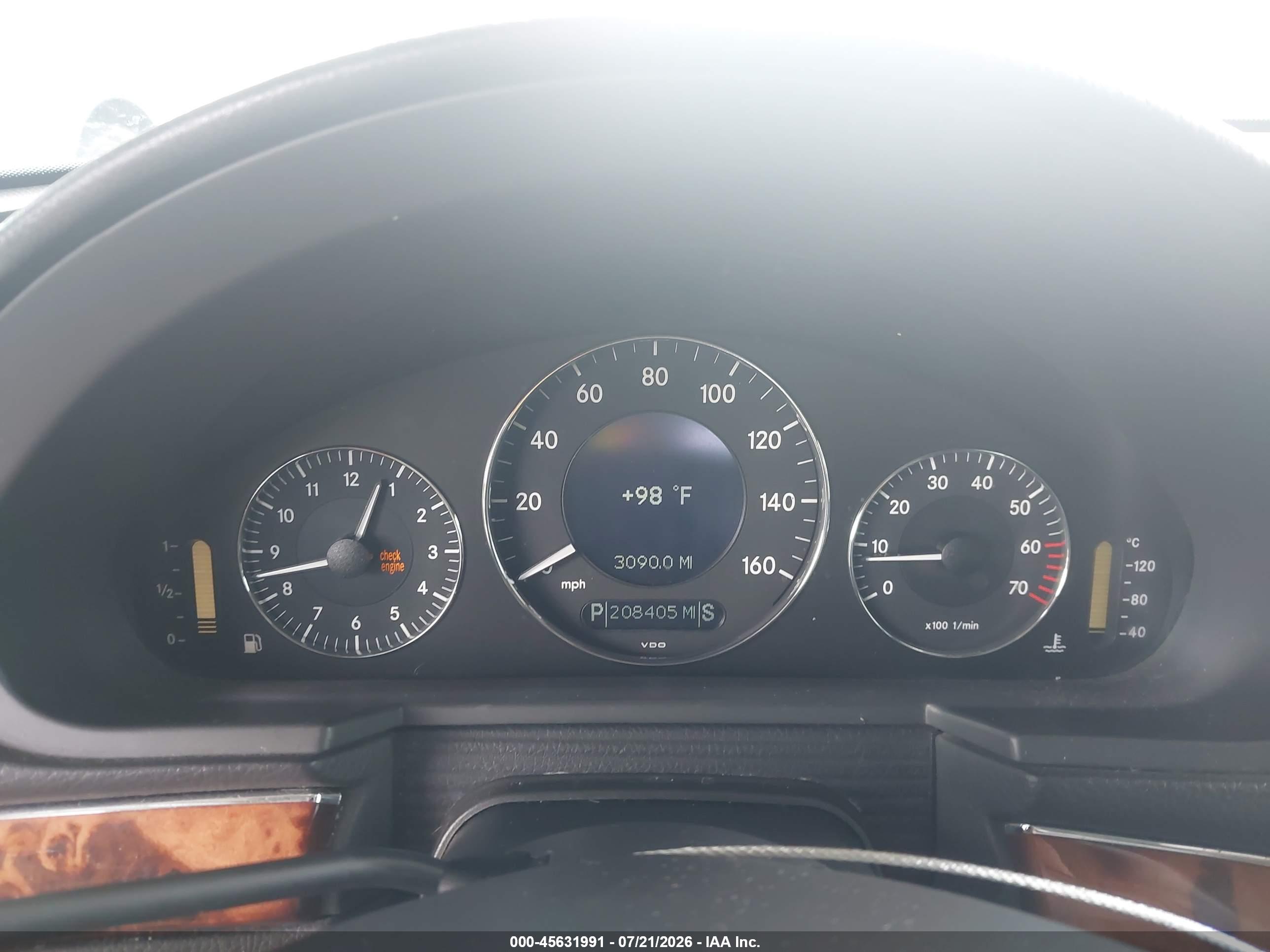 2004 MERCEDES-BENZ E 320 E320