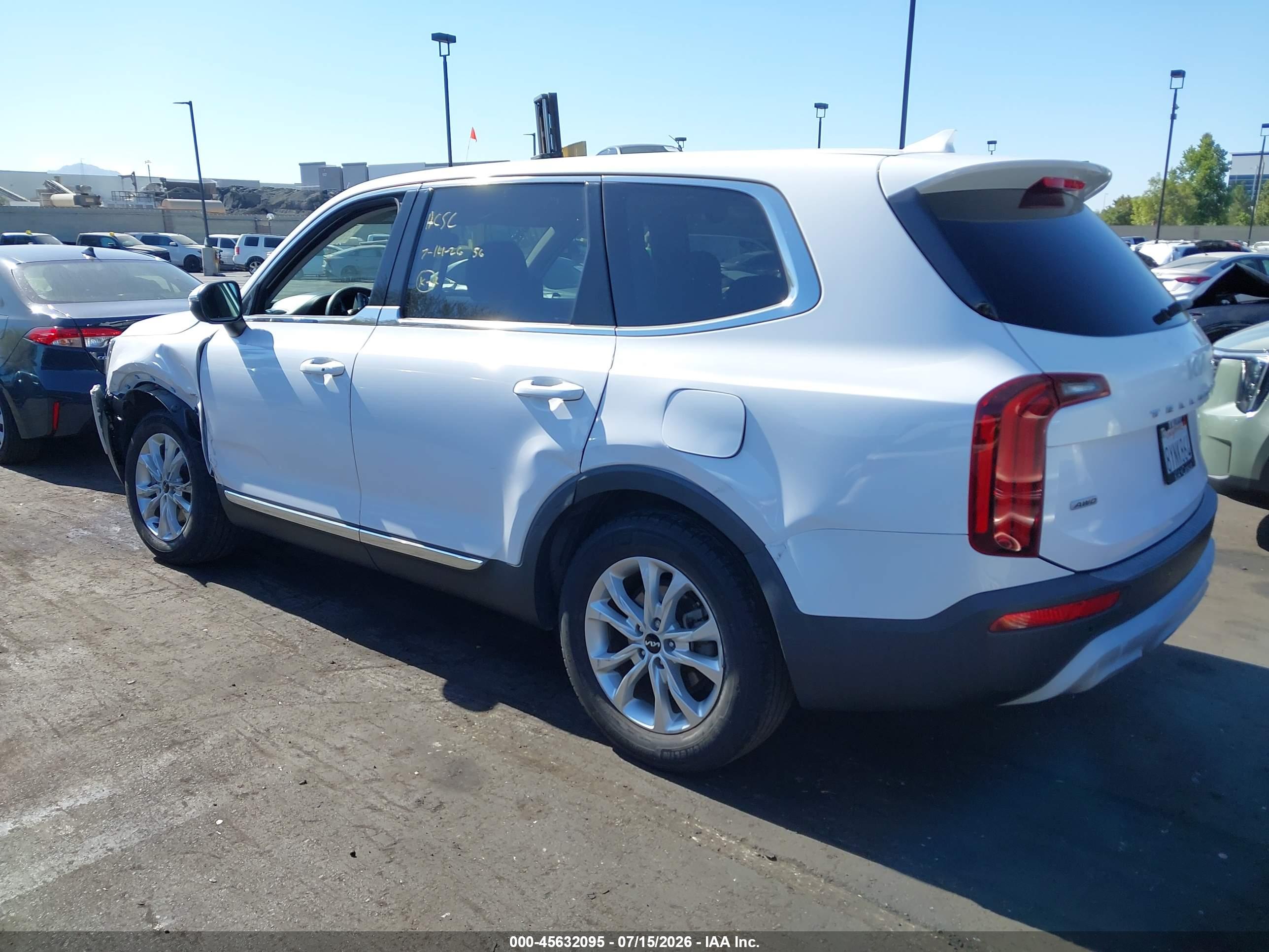2022 KIA TELLURIDE LX