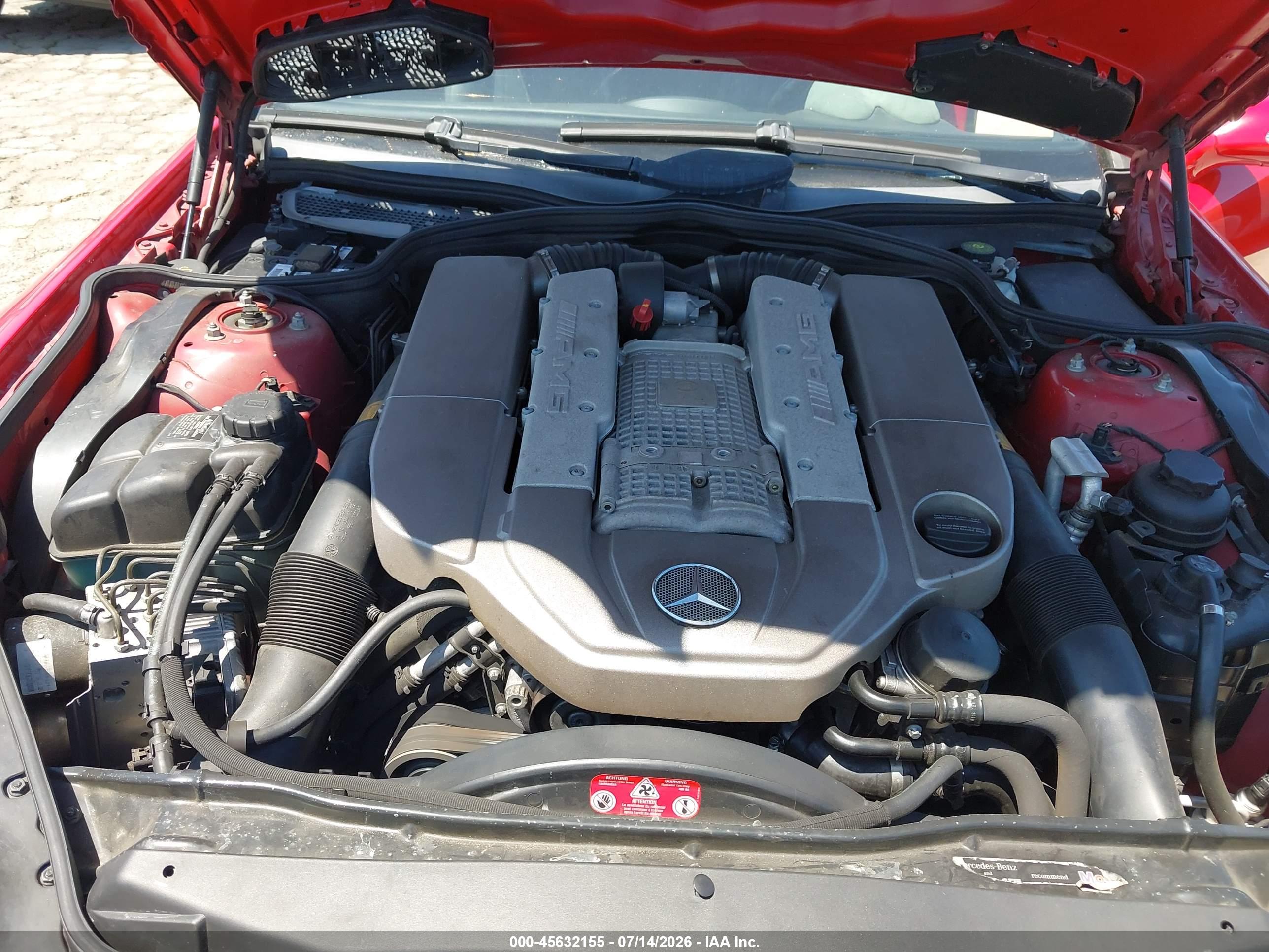 2004 MERCEDES-BENZ SL 55 AMG SL55 AMG