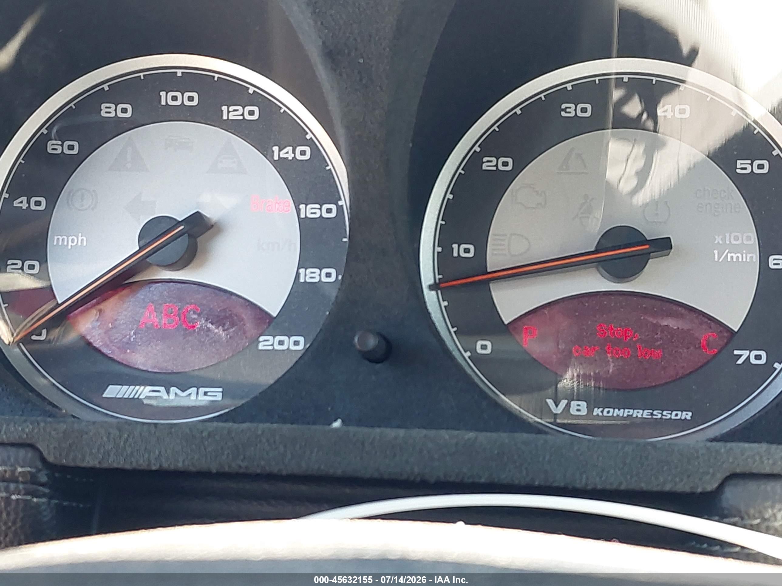 2004 MERCEDES-BENZ SL 55 AMG SL55 AMG