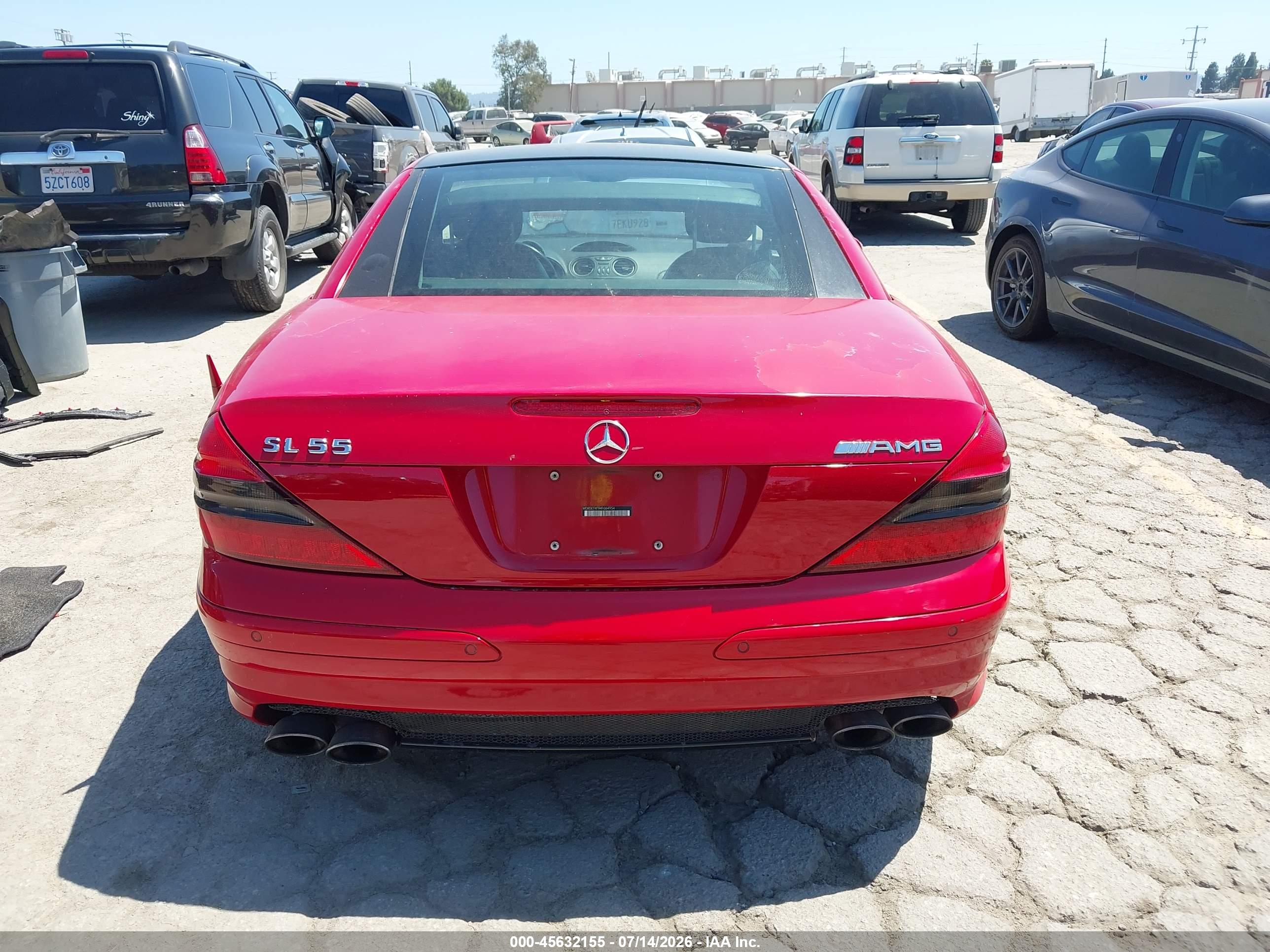 2004 MERCEDES-BENZ SL 55 AMG SL55 AMG