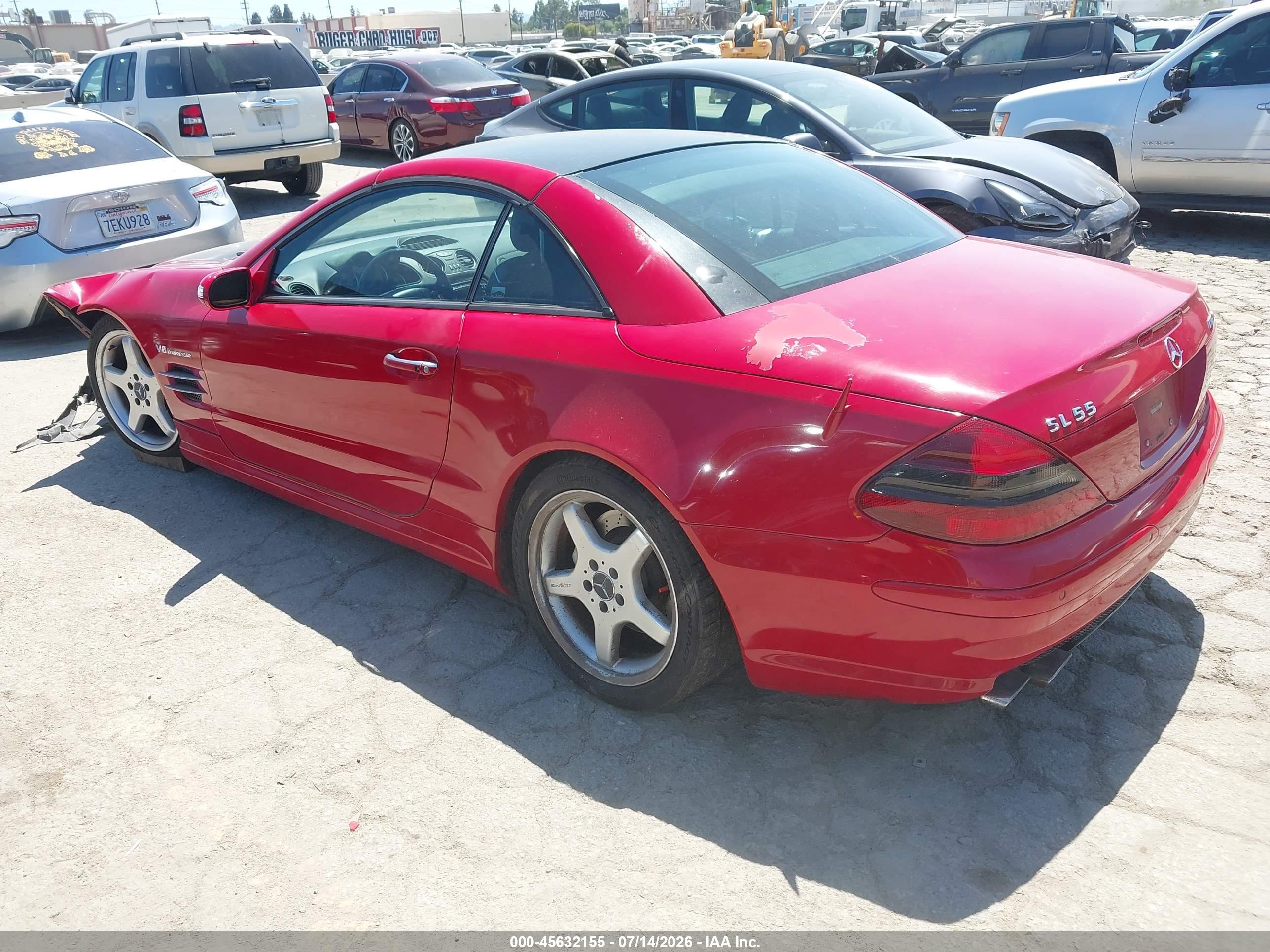 2004 MERCEDES-BENZ SL 55 AMG SL55 AMG