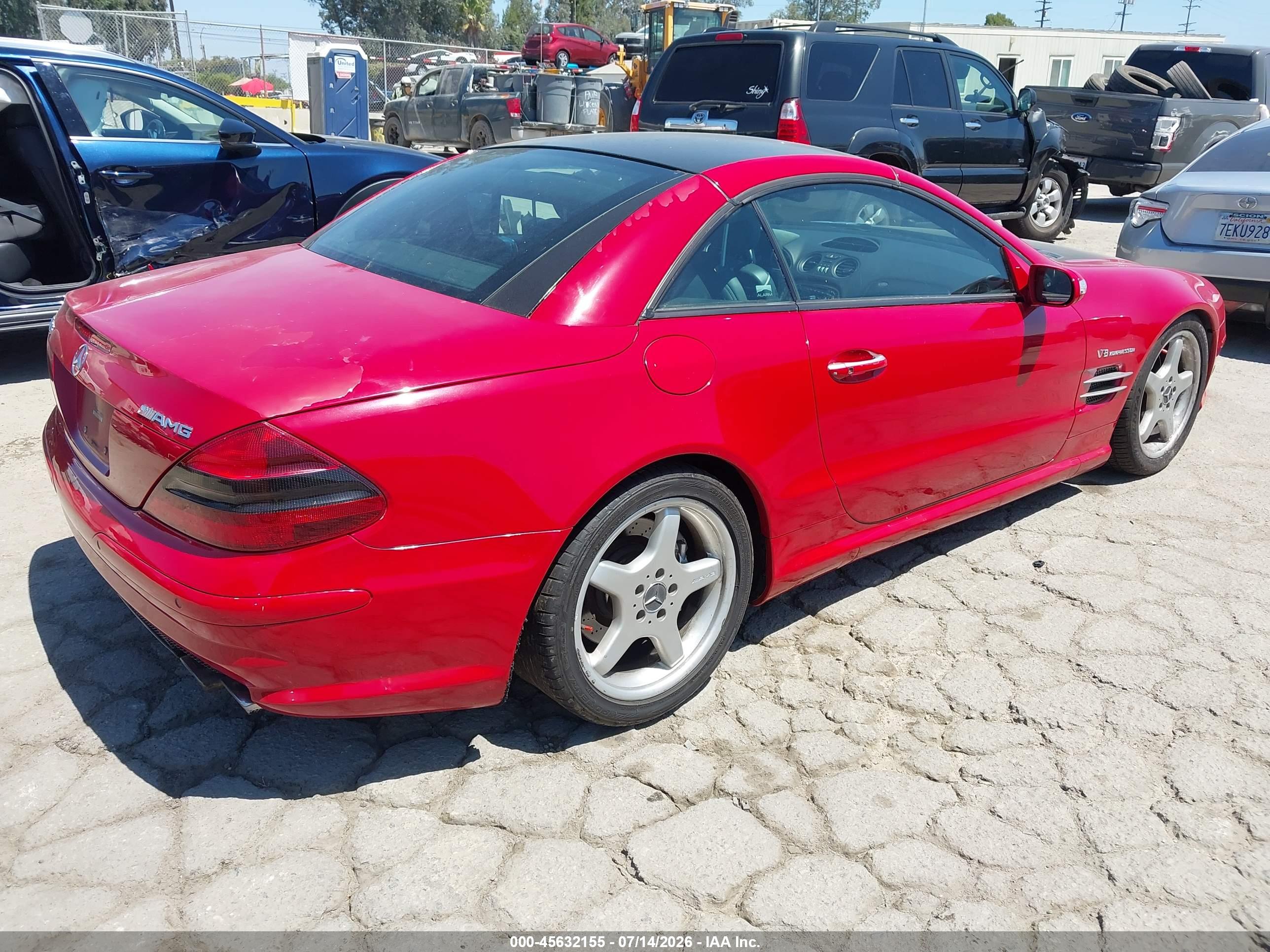 2004 MERCEDES-BENZ SL 55 AMG SL55 AMG