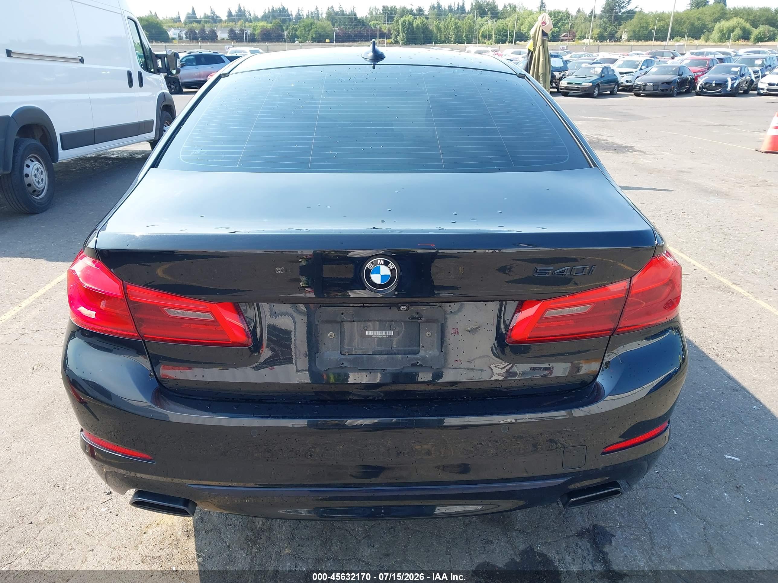 2019 BMW 540I