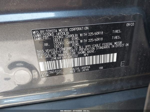 2023 TOYOTA RAV4 HYBRID XSE