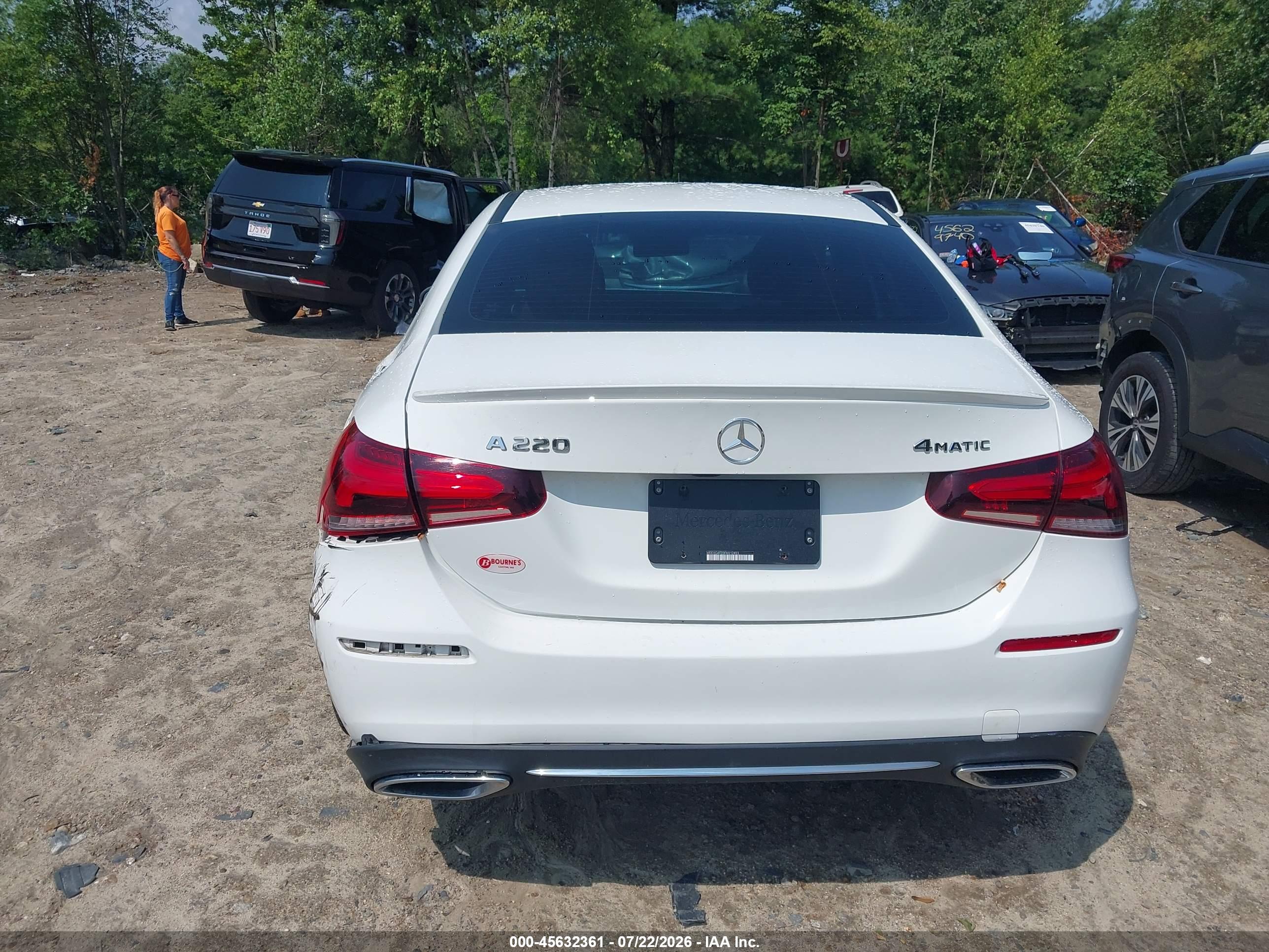 2019 MERCEDES-BENZ A 220 4MATIC