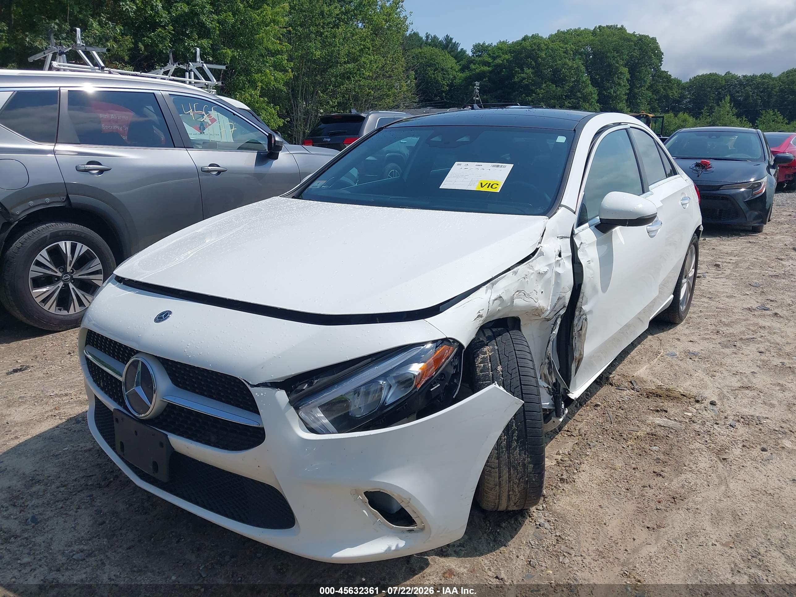 2019 MERCEDES-BENZ A 220 4MATIC