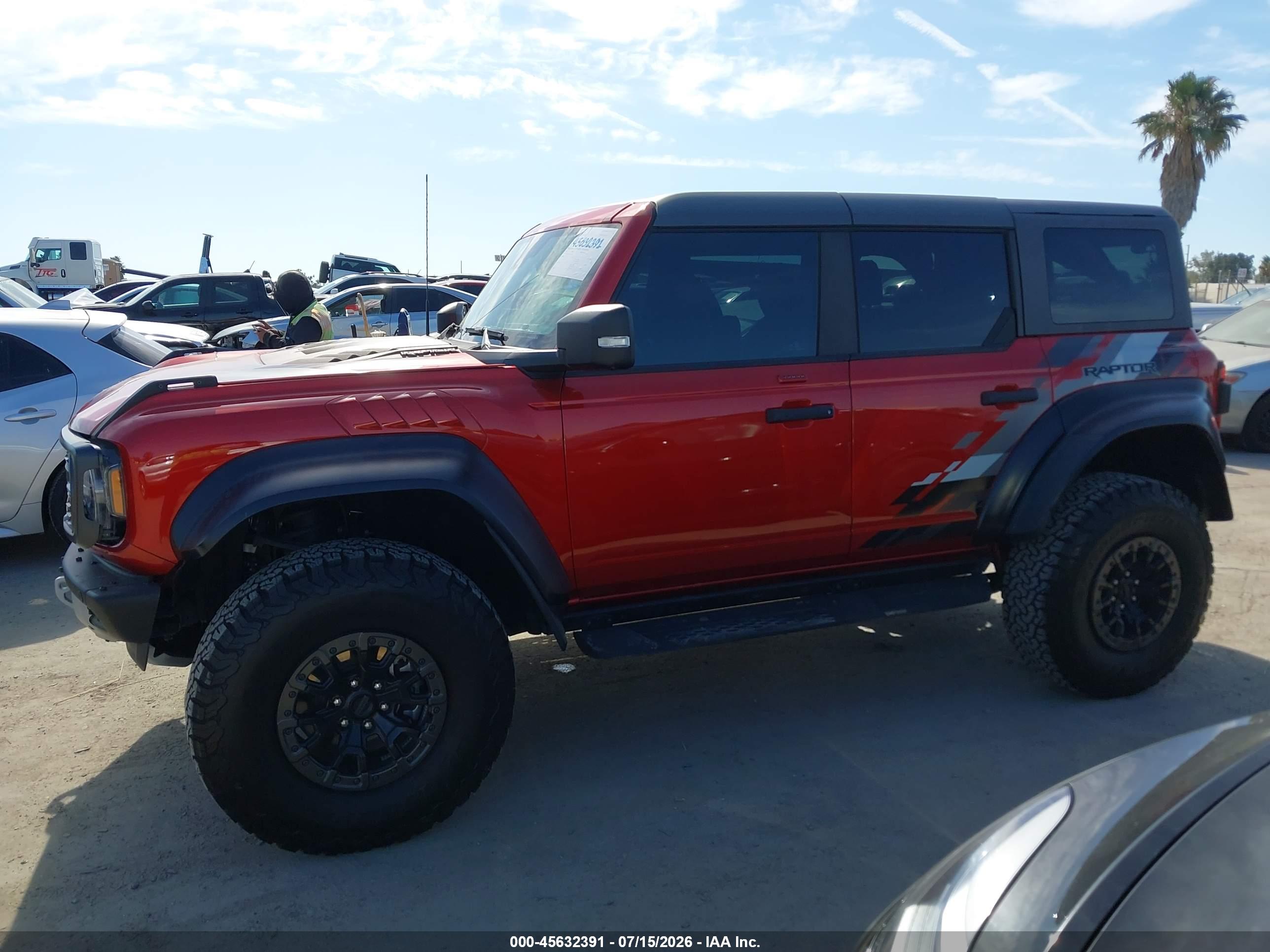 2023 FORD BRONCO RAPTOR