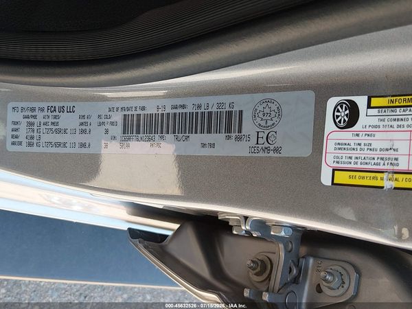 2020 RAM 1500 BIG HORN