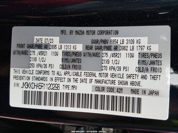 2024 MAZDA CX-90 PHEV PREMIUM
