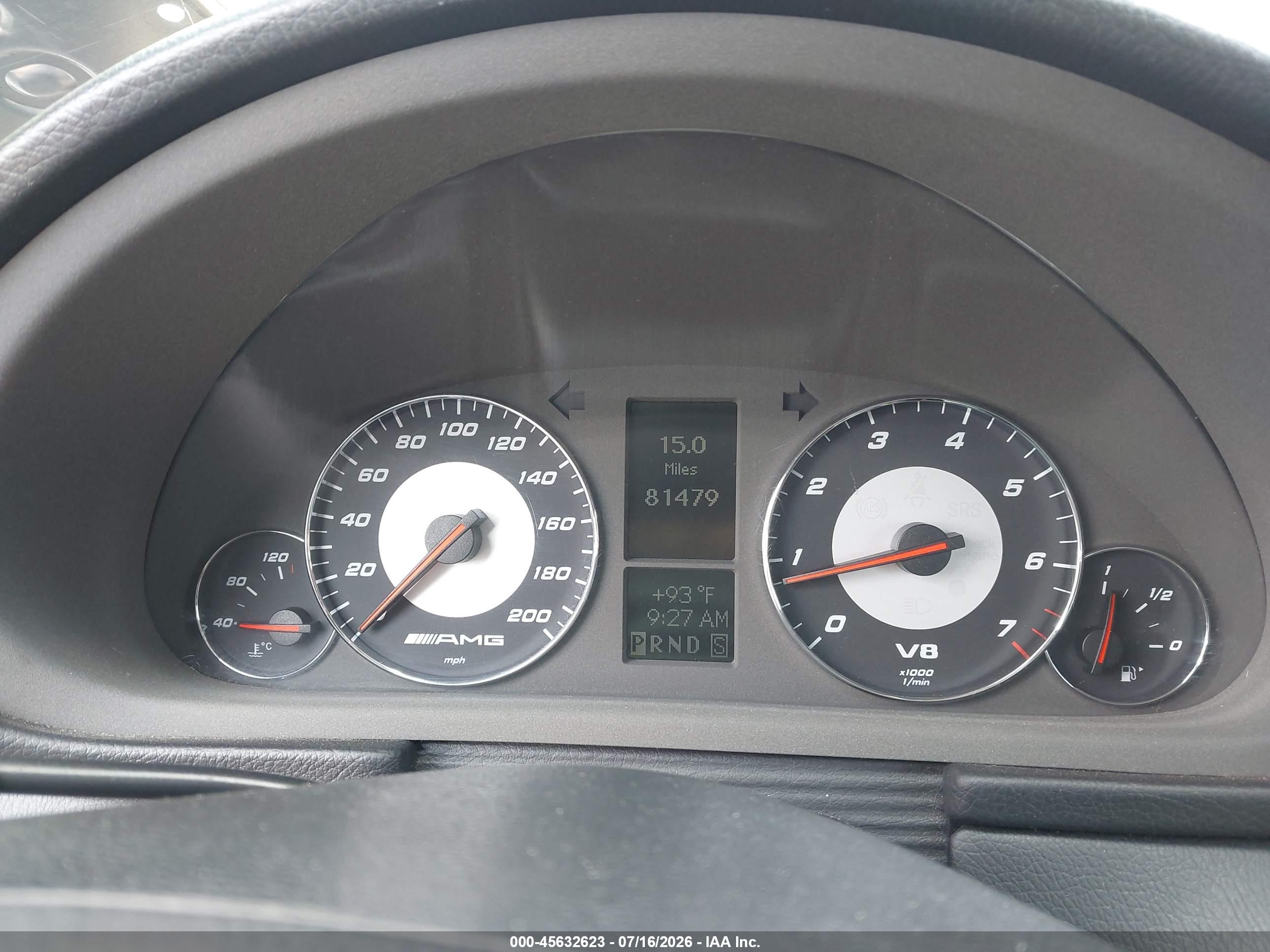 2005 MERCEDES-BENZ C 55 AMG C55 AMG