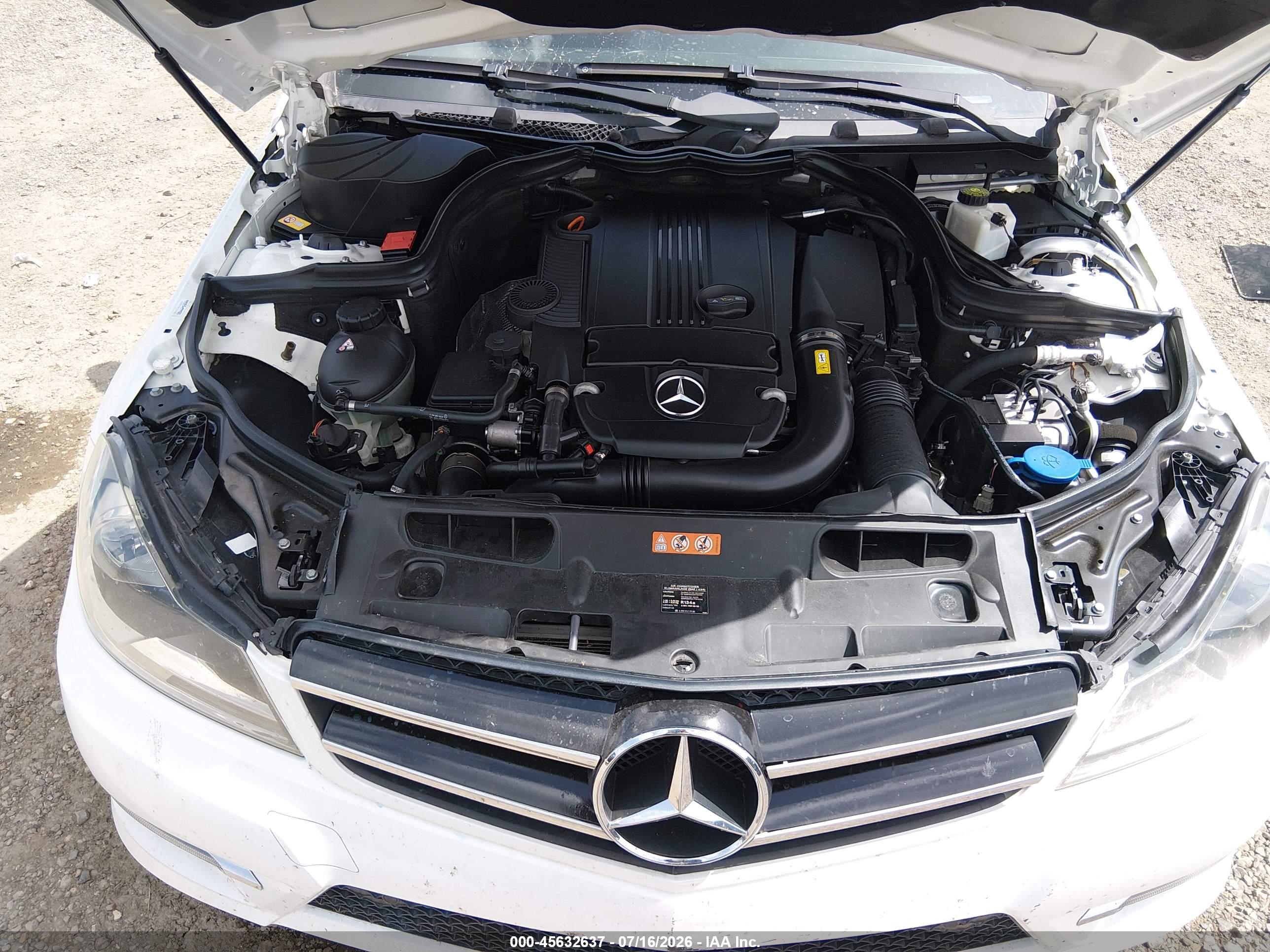 2013 MERCEDES-BENZ C 250 C250