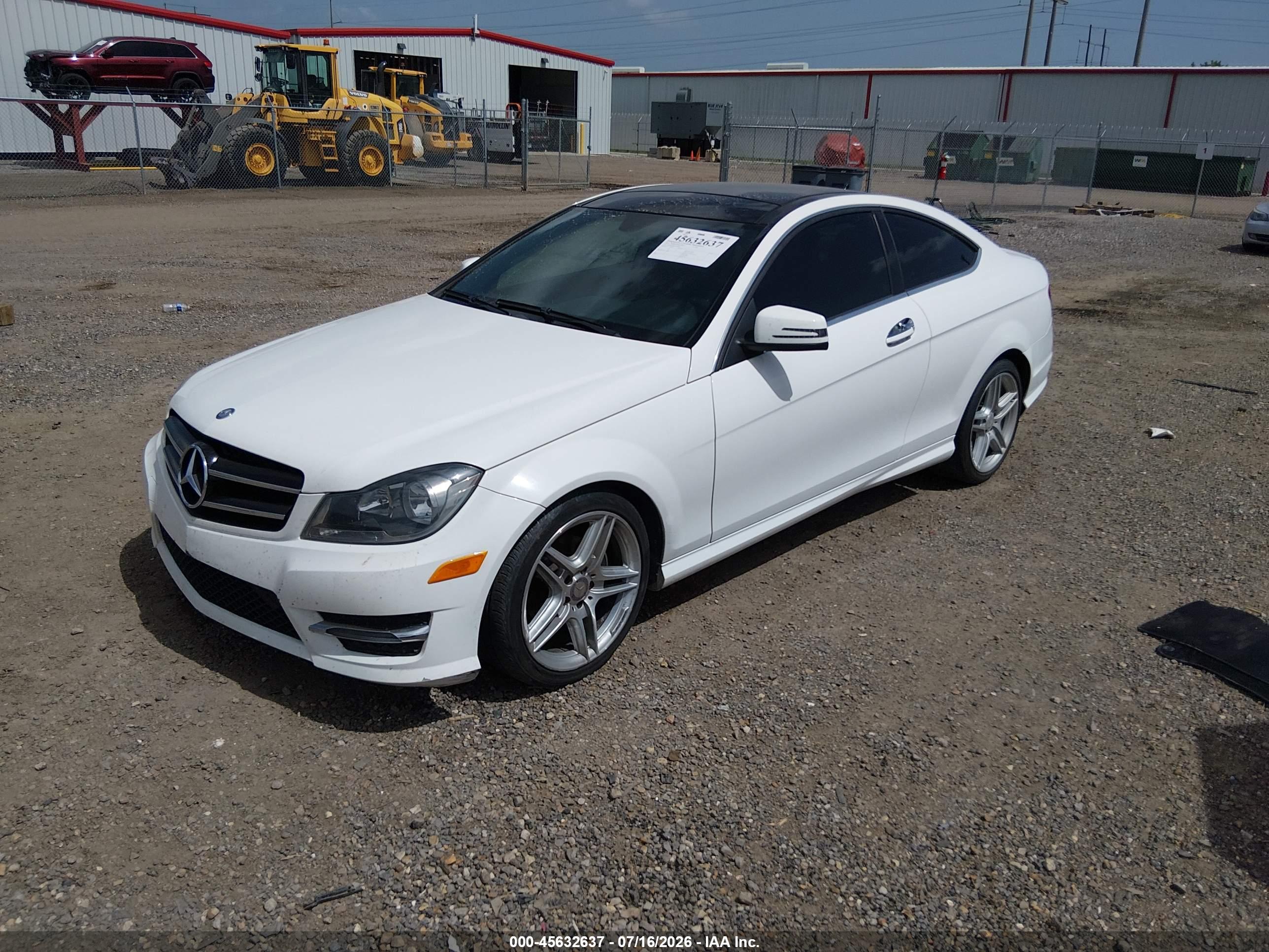 2013 MERCEDES-BENZ C 250 C250