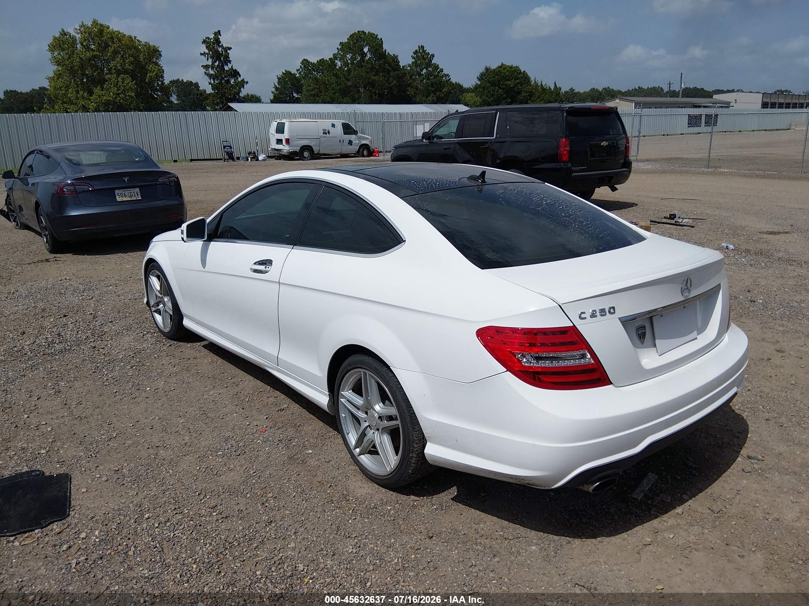 2013 MERCEDES-BENZ C 250 C250