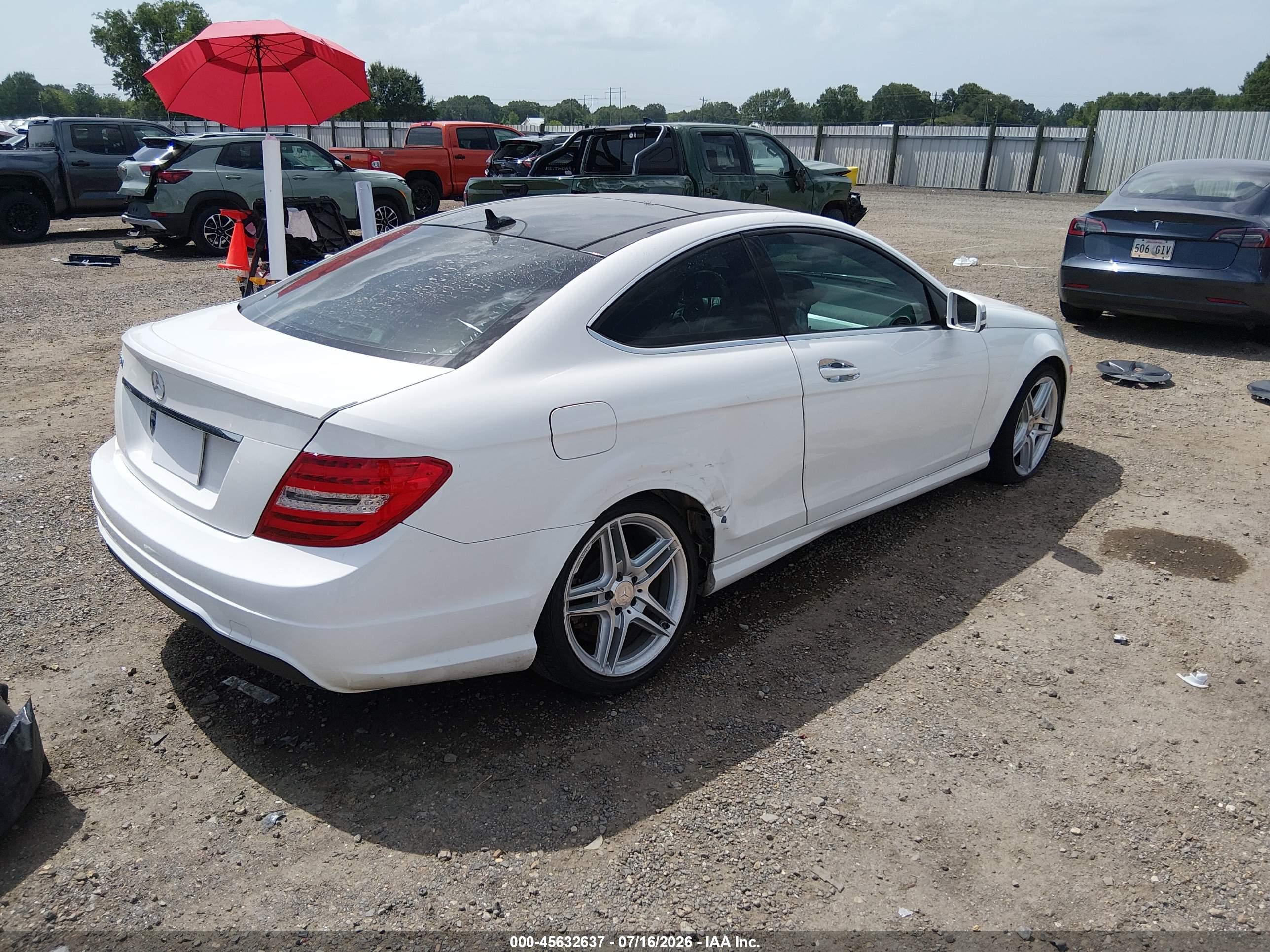 2013 MERCEDES-BENZ C 250 C250