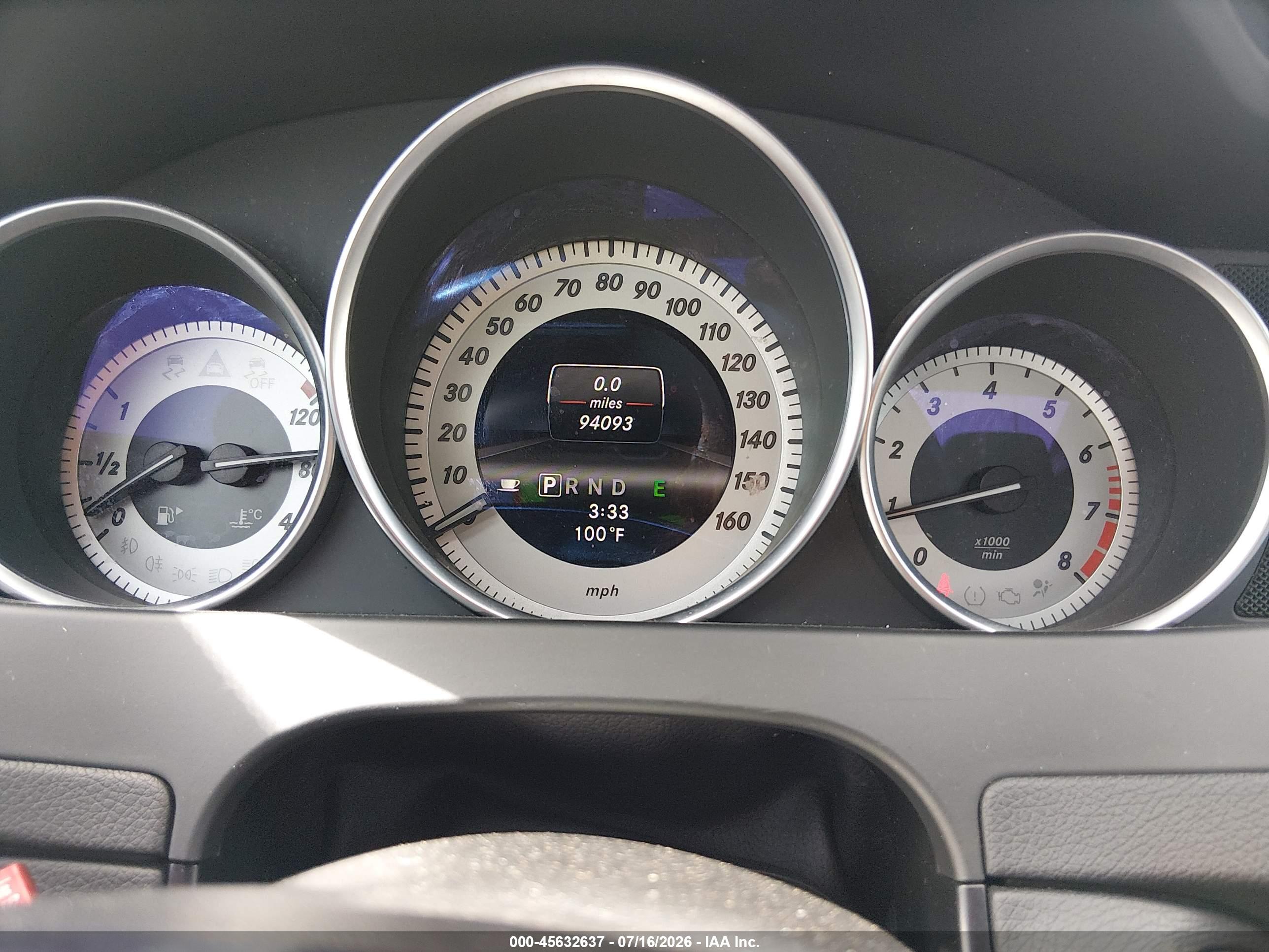 2013 MERCEDES-BENZ C 250 C250