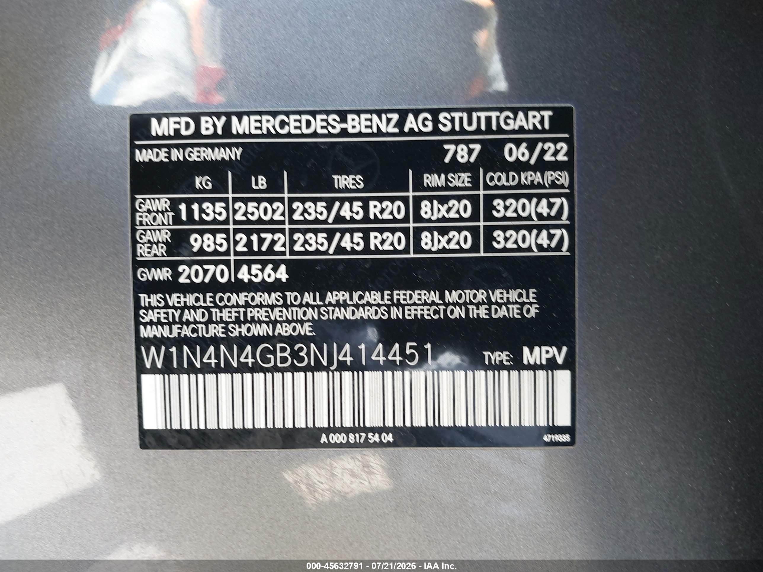 2022 MERCEDES-BENZ GLA 250 GLA250