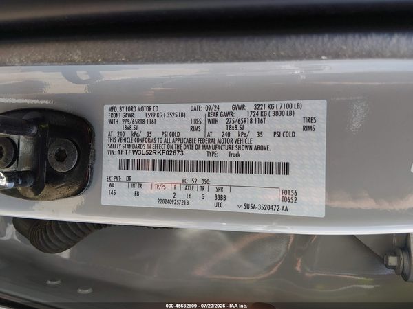 2024 FORD F-150 XLT