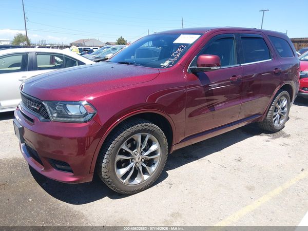 2019 DODGE DURANGO GT PLUS AWD