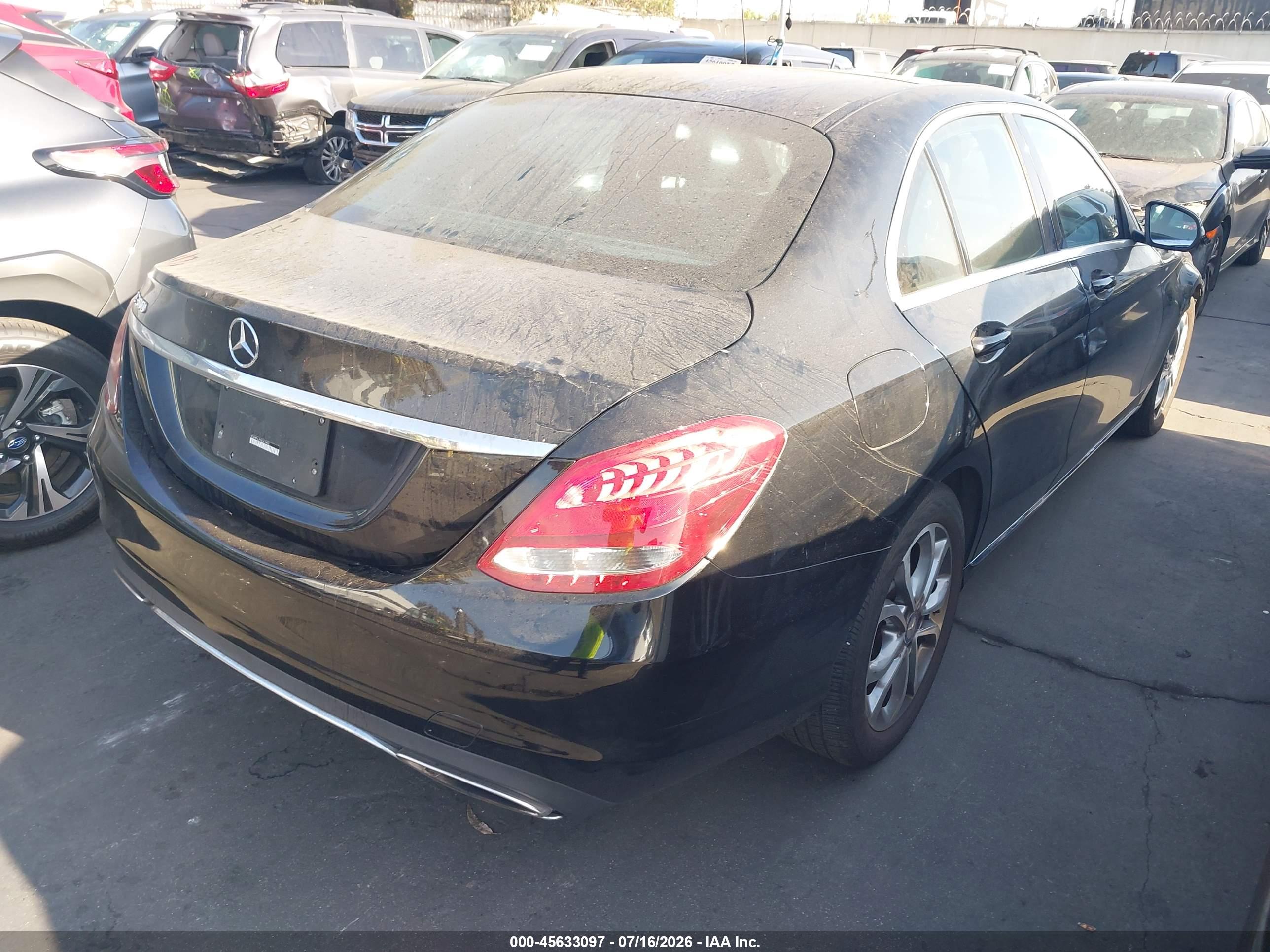 2018 MERCEDES-BENZ C 300 C300