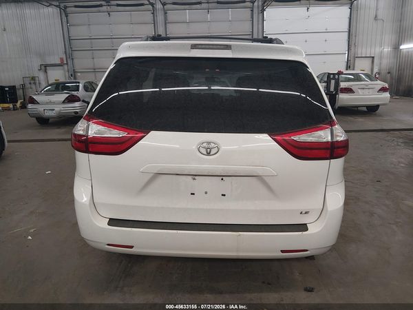 2015 TOYOTA SIENNA LE 8 PASSENGER — I119