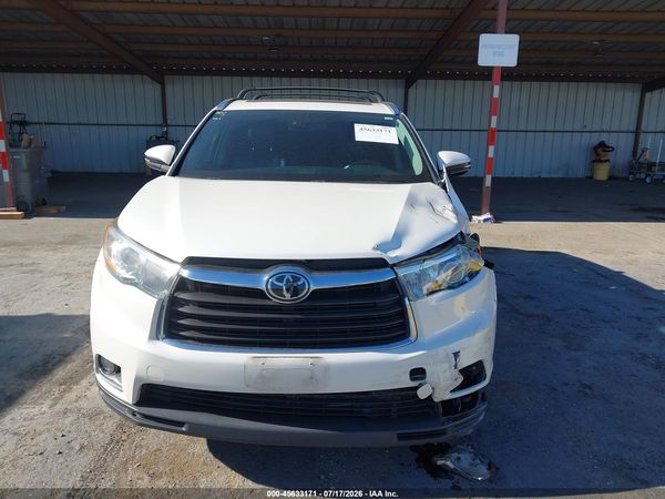 2016 TOYOTA HIGHLANDER LIMITED PLATINUM V6
