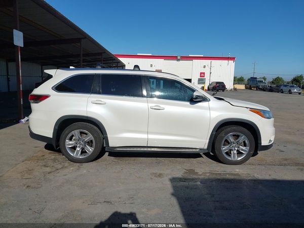 2016 TOYOTA HIGHLANDER LIMITED PLATINUM V6