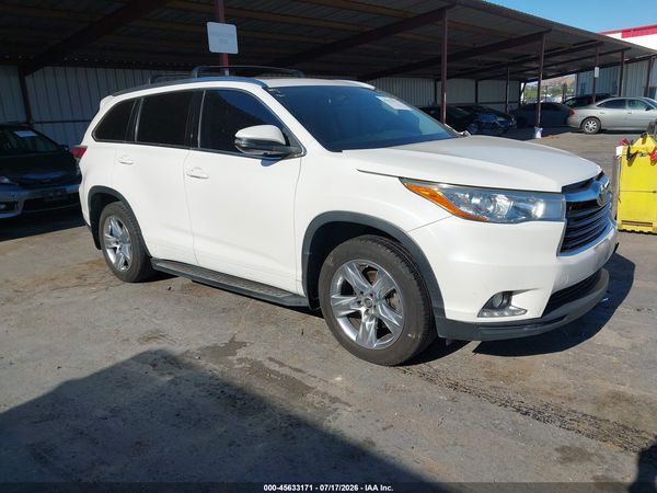 2016 TOYOTA HIGHLANDER LIMITED PLATINUM V6