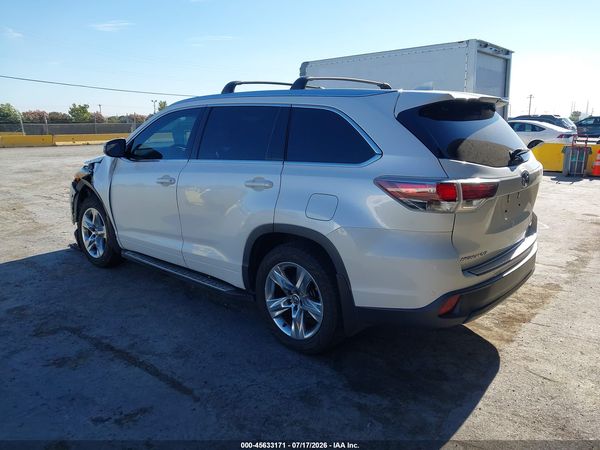 2016 TOYOTA HIGHLANDER LIMITED PLATINUM V6