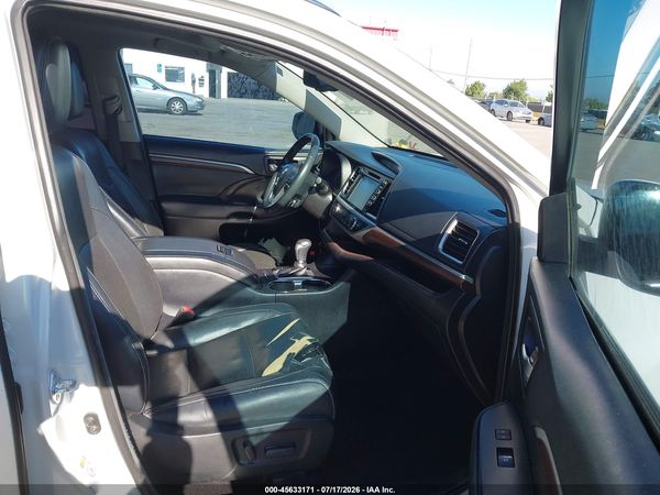 2016 TOYOTA HIGHLANDER LIMITED PLATINUM V6