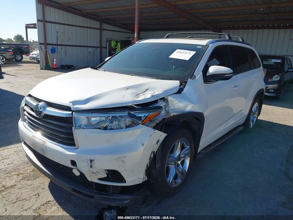 2016 TOYOTA HIGHLANDER LIMITED PLATINUM V6
