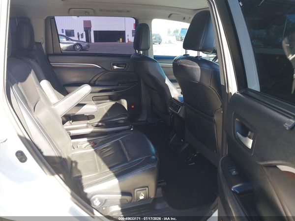 2016 TOYOTA HIGHLANDER LIMITED PLATINUM V6
