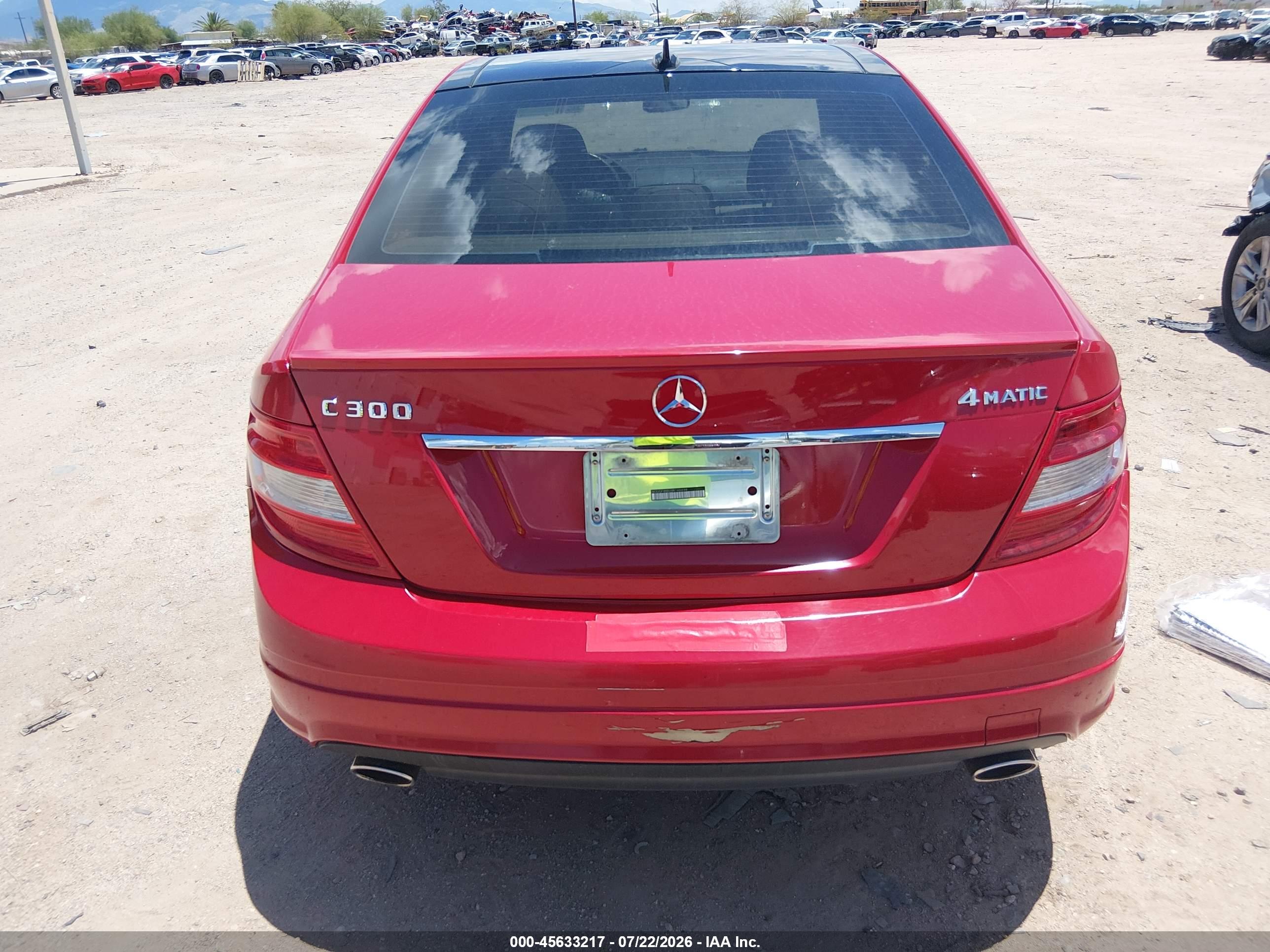 2011 MERCEDES-BENZ C 300 C300 4-MATIC