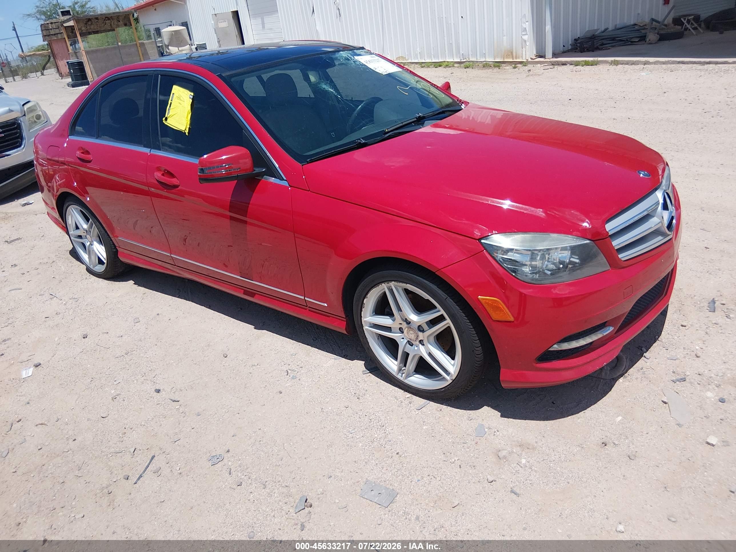 2011 MERCEDES-BENZ C 300 C300 4-MATIC